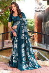 Nargis Vol 4 By Kashvi Black Vichitra Daily Wear Saree Exporters In India
